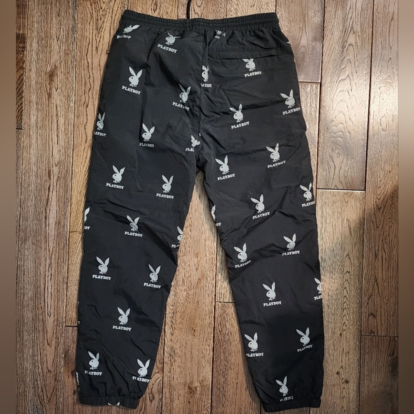 Playboy × PacSun Collab Limited Edition 3M Reflective Track Pants - Picture 4 of 8